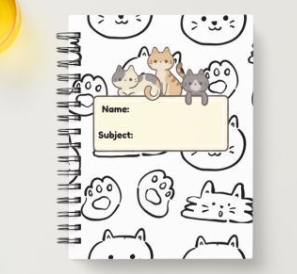 Cute Kawaii Notebook
